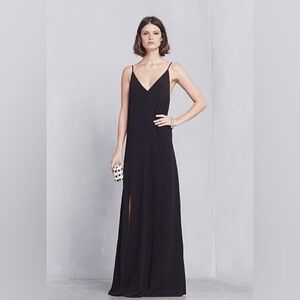 Reformation Black Maxi Dress